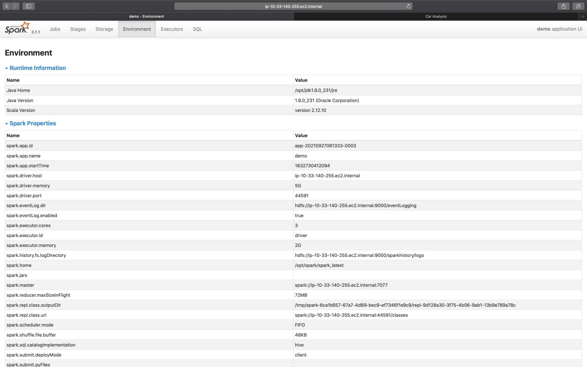 Environment详情页 图片