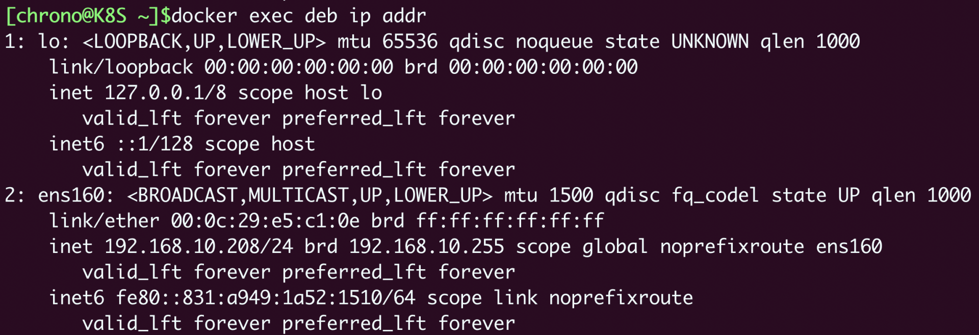 容器查看网卡 图片