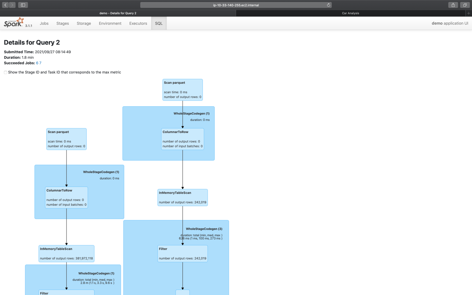 SQL页面二级入口(部分截图) 图片