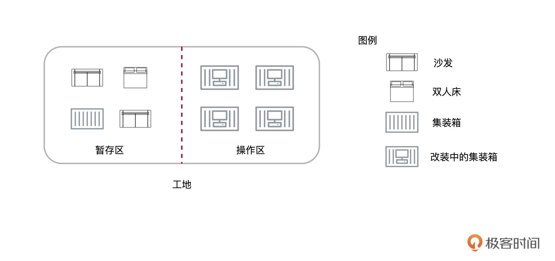 施工工地示意图 图片